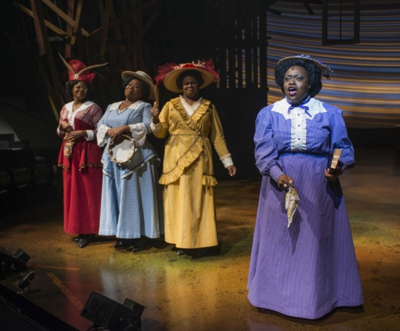 Photo Flash: First Look at Allyson Kaye Daniel, Zonya Love, Nathaniel Stampley and More in Milwaukee Rep's THE COLOR PURPLE  Image