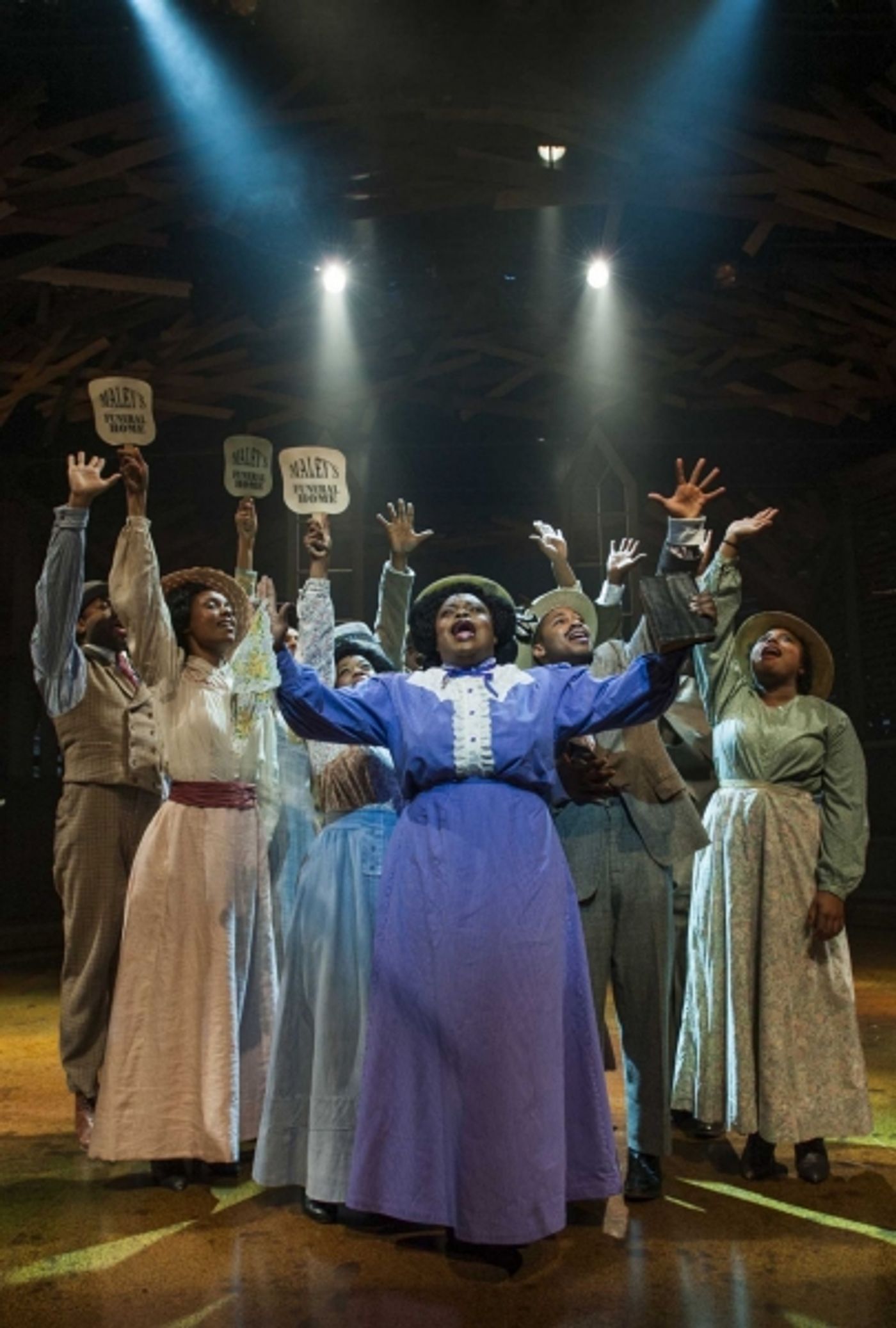 Photo Flash: First Look at Allyson Kaye Daniel, Zonya Love, Nathaniel Stampley and More in Milwaukee Rep's THE COLOR PURPLE  Image