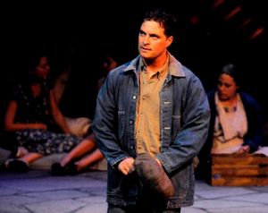 Kirk Blackinton as Tom Joad @ BroadwayWorld Kirk Blackinton as Tom Joad Photo