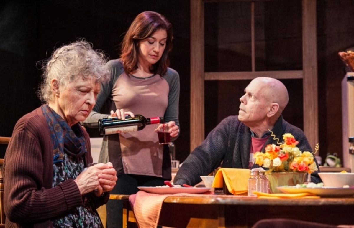 Eve Sigall, Meredith Bishop, Joe Spano at 