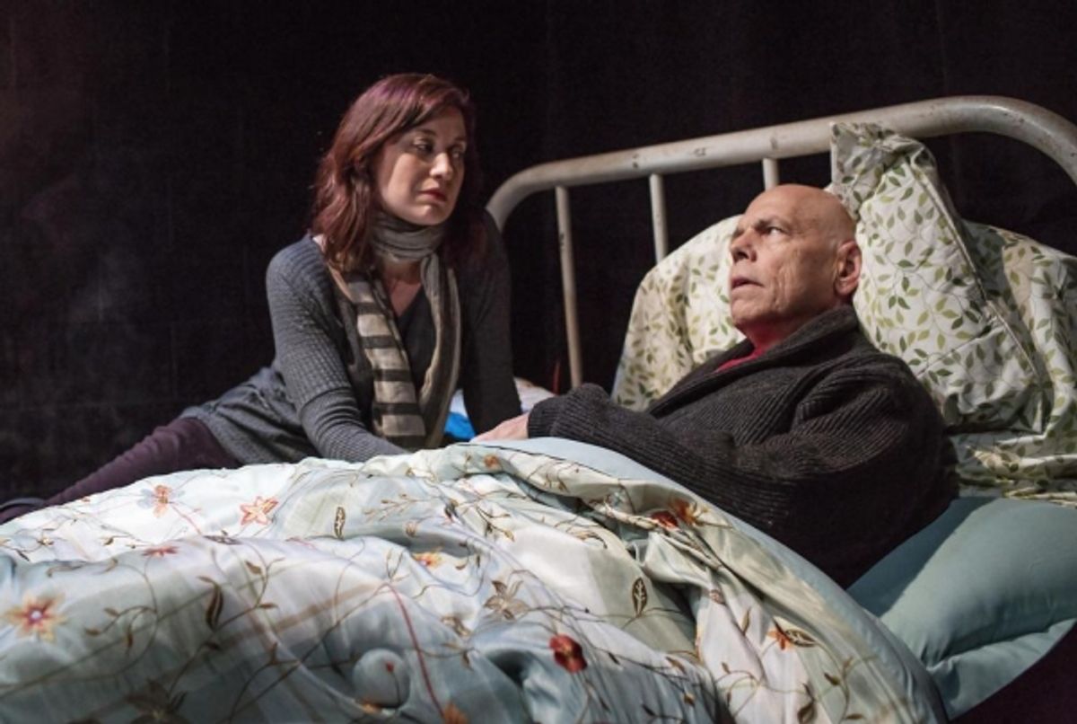 Meredith Bishop, Joe Spano at 