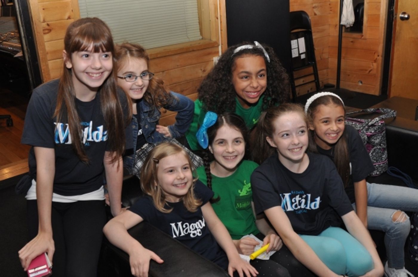Exclusive Photo Coverage: MATILDA Cast Gets Christmassy for Carols For A Cure! Image