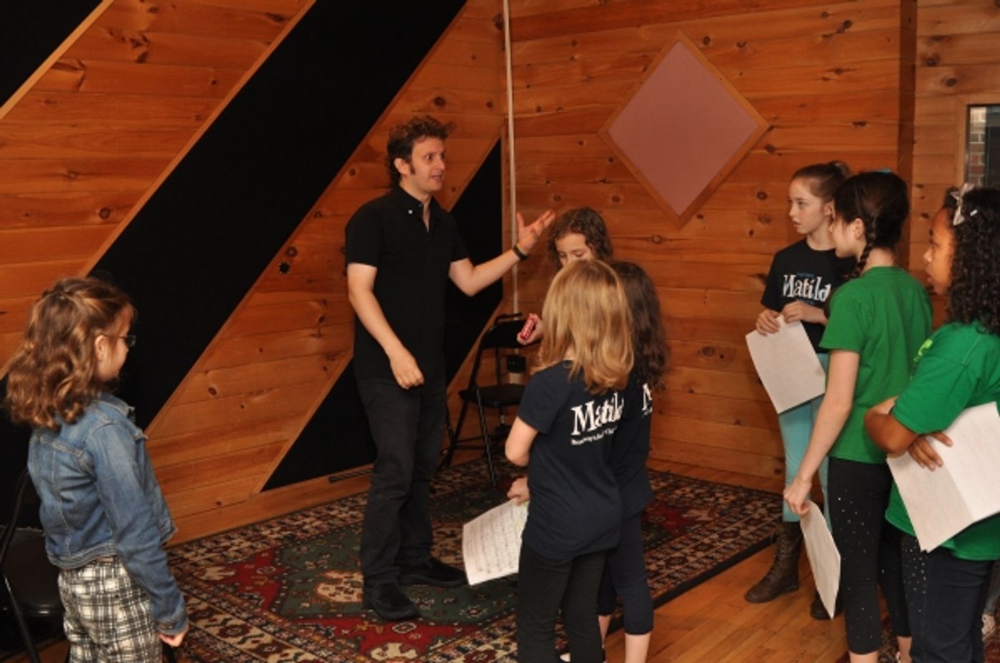 Exclusive Photo Coverage: MATILDA Cast Gets Christmassy for Carols For A Cure! Image