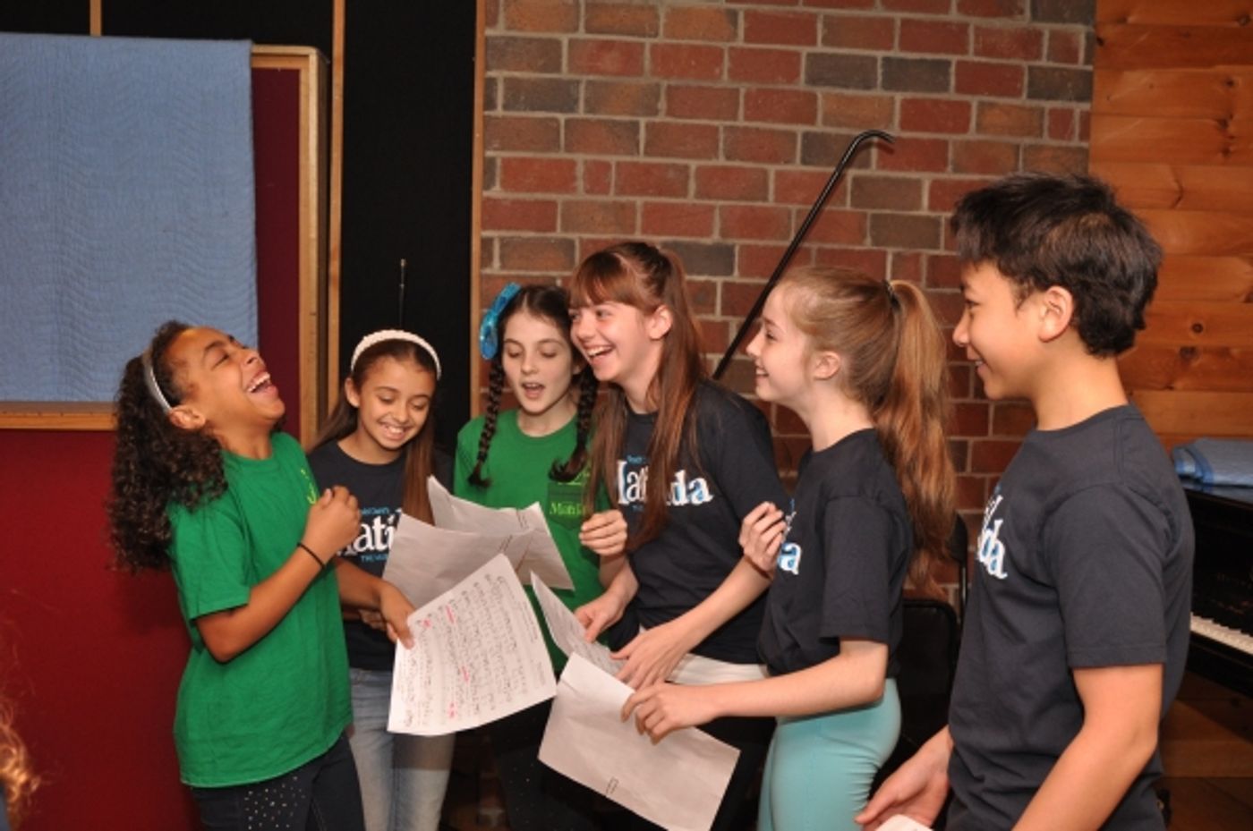 Exclusive Photo Coverage: MATILDA Cast Gets Christmassy for Carols For A Cure! Image