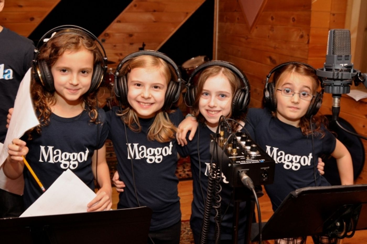 Exclusive Photo Coverage: MATILDA Cast Gets Christmassy for Carols For A Cure! Image