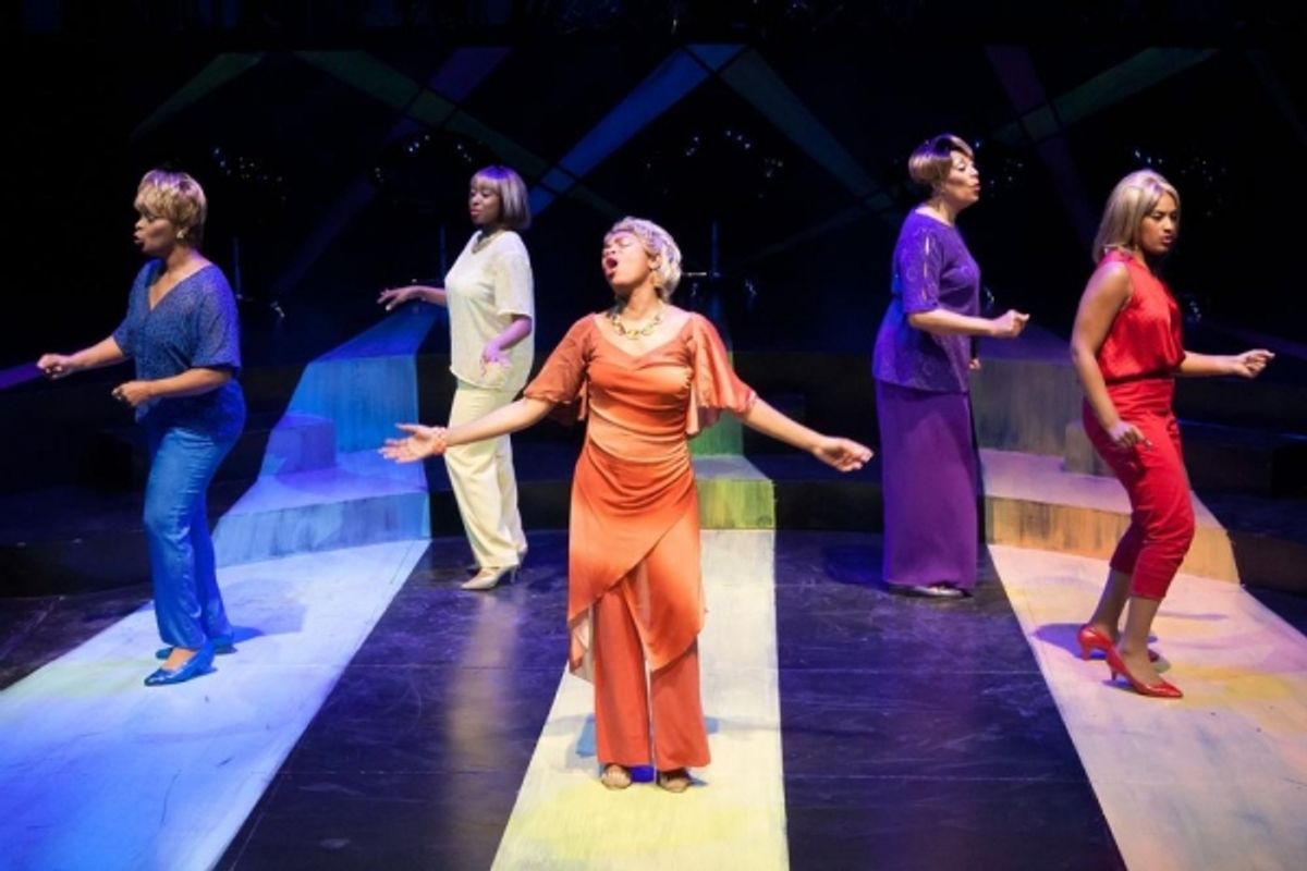 Yahdina U-Deen, Arzula Maxine Gardner, Alanna Taylor, Candace Edwards, Melanie McCullough at 