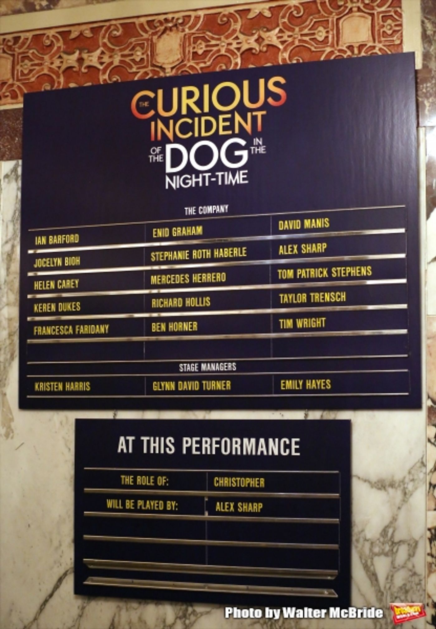 Photo Coverage: THE CURIOUS INCIDENT OF THE DOG IN THE NIGHT-TIME Cast Takes Opening Nght Bows Image