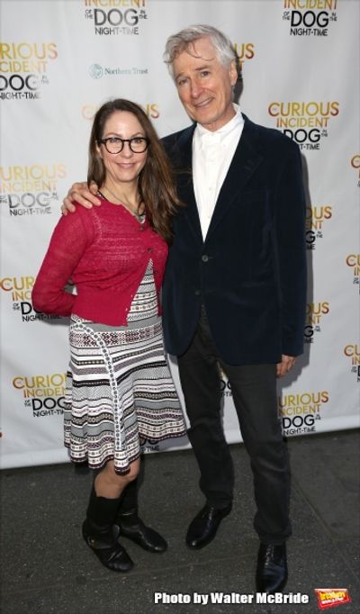 Mary Karr and John Patrick Shanley  Photo