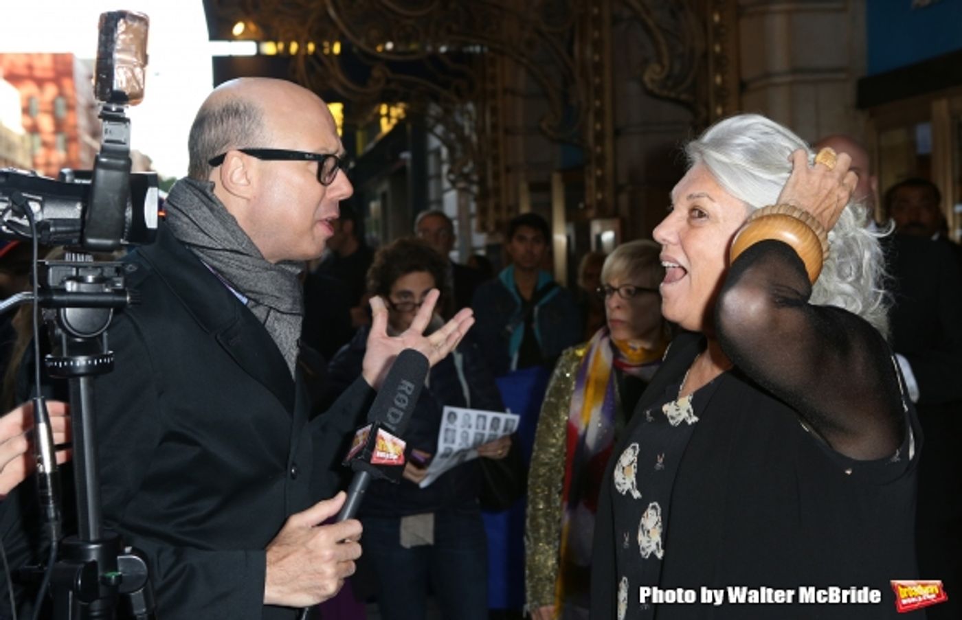 Photo Coverage: Inside the Opening Night Theatre Arrivals for THE CURIOUS INCIDENT OF THE DOG IN THE NIGHT-TIME Image