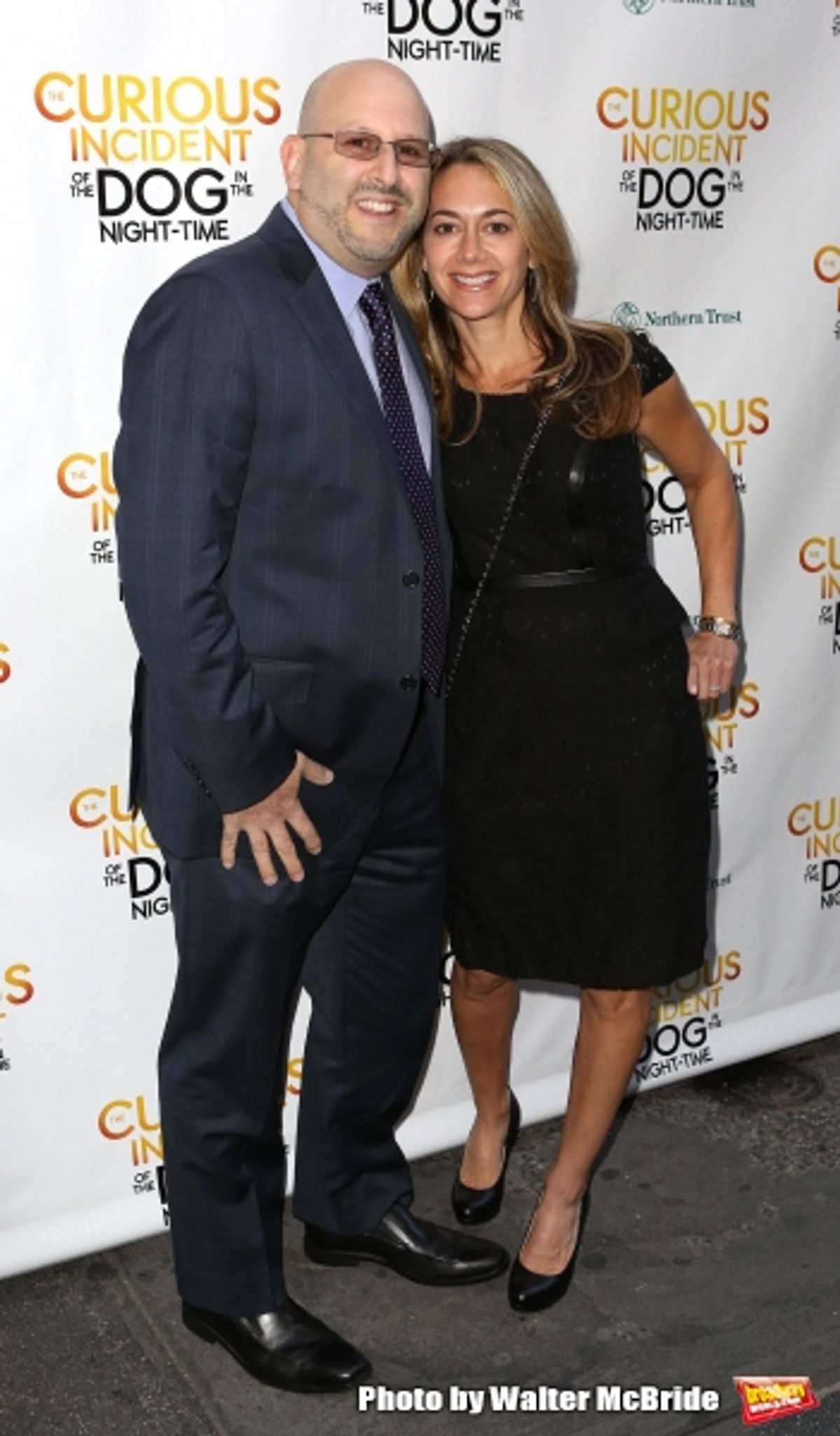 Mark Kaufman and wife Stacey Kaufman at 