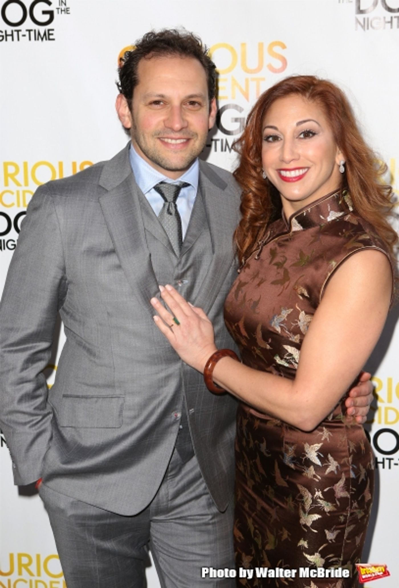 Photo Coverage: Inside the Opening Night Theatre Arrivals for THE CURIOUS INCIDENT OF THE DOG IN THE NIGHT-TIME Image