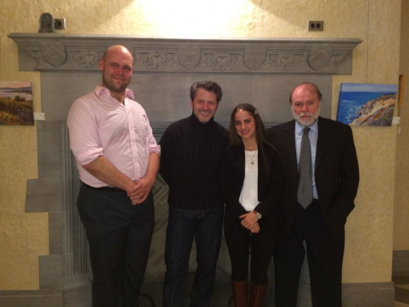 Photo Flash: Inside Opening Night of THE GRAVEDIGGER at First Folio Theatre  Image