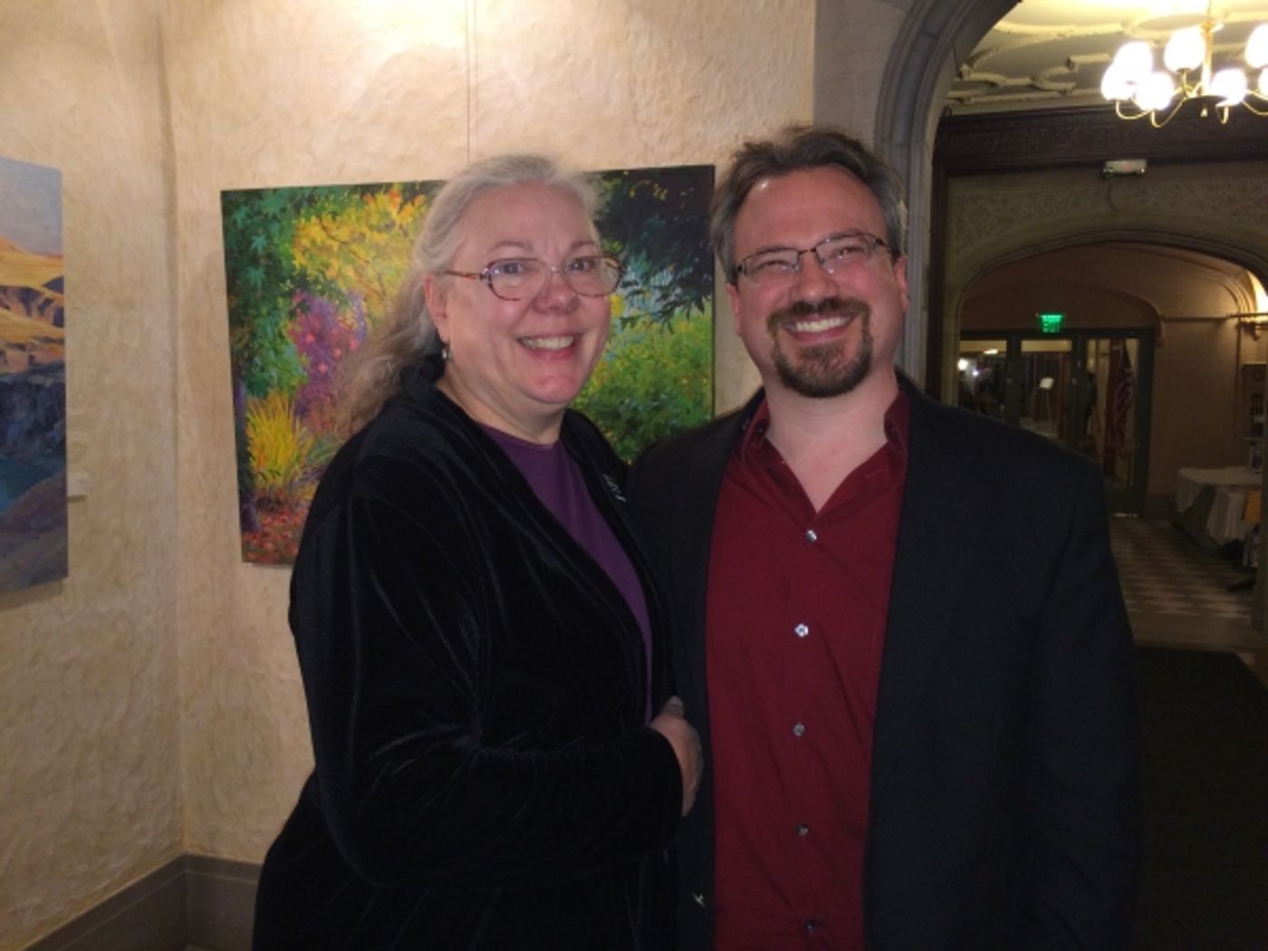 Photo Flash: Inside Opening Night of THE GRAVEDIGGER at First Folio Theatre  Image