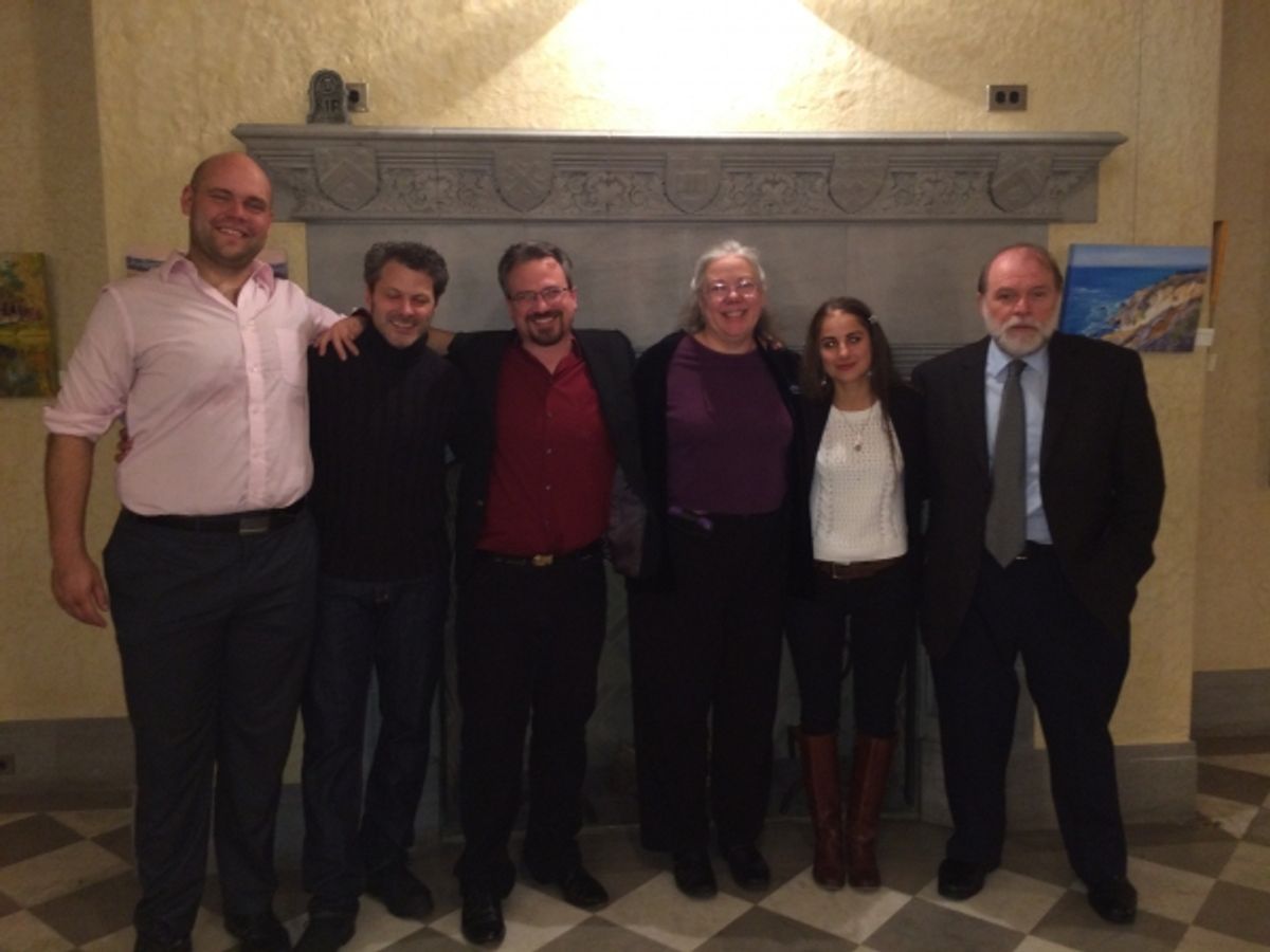 Josh Carroll, Doug MacKechnie, Joseph Zettelmaier, Alison C. Vesely, Simina Contras, Craig Spidle at 