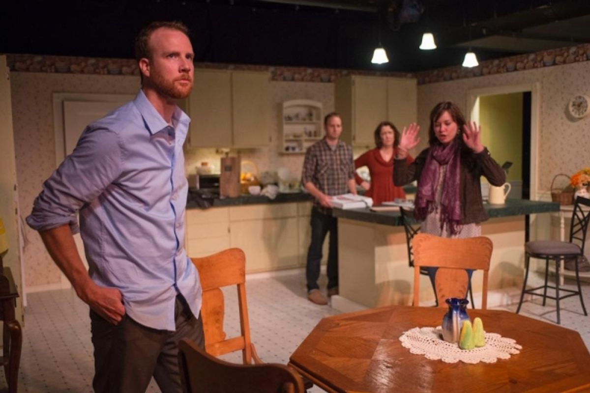 Steve O'Connell, Bradford Lund, Millie Hurley and Emily Tate at 