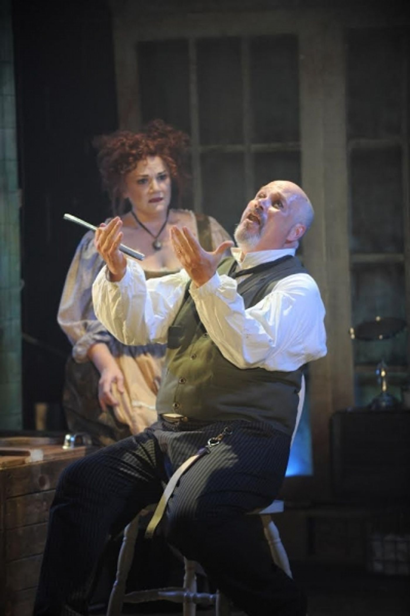 Photo Flash: First Look at David Girolmo, Rebecca Finnegan and More in Porchlight's SWEENEY TODD  Image