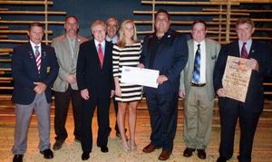 Bob Foster, VFW Post 2285; Fred Abatangelo, Hudson Valley Honor Flight; Bob Funking,  Photo