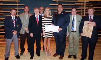 Bob Foster, VFW Post 2285; Fred Abatangelo, Hudson Valley Honor Flight; Bob Funking,  Photo