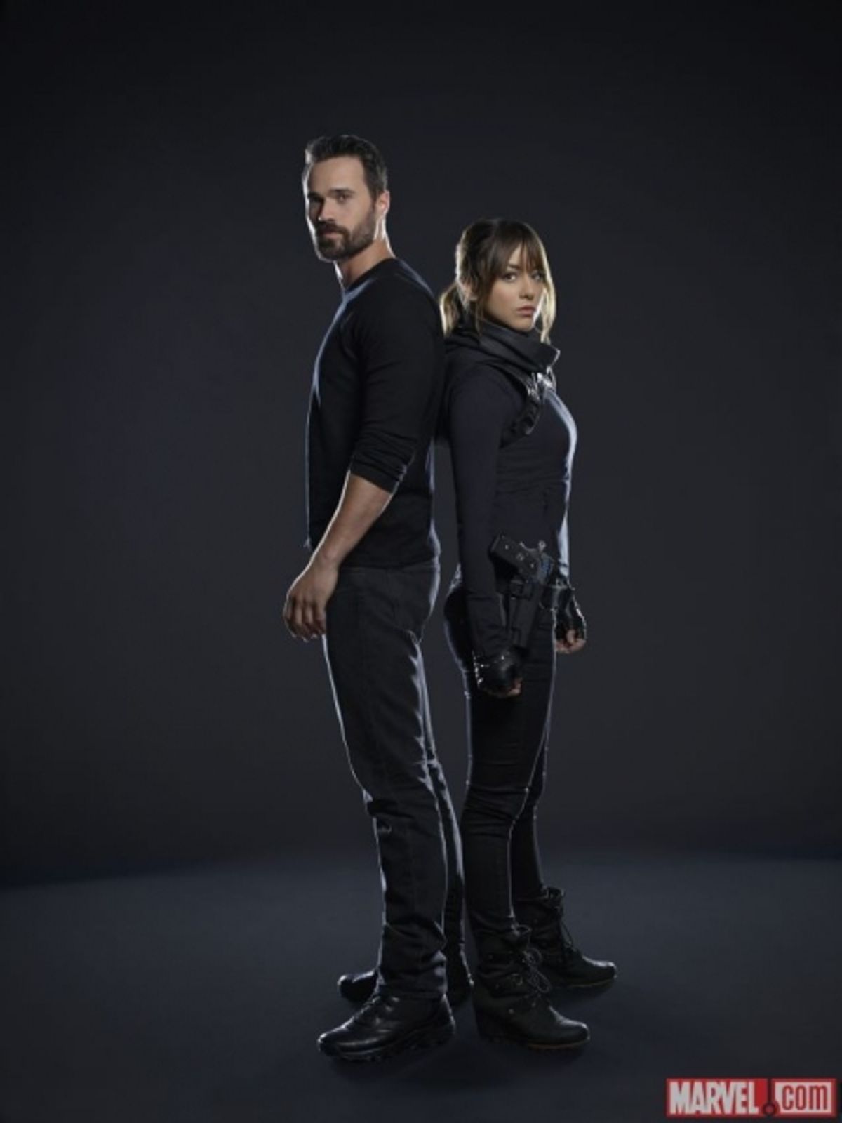  Brett Dalton and Chloe Bennet at 