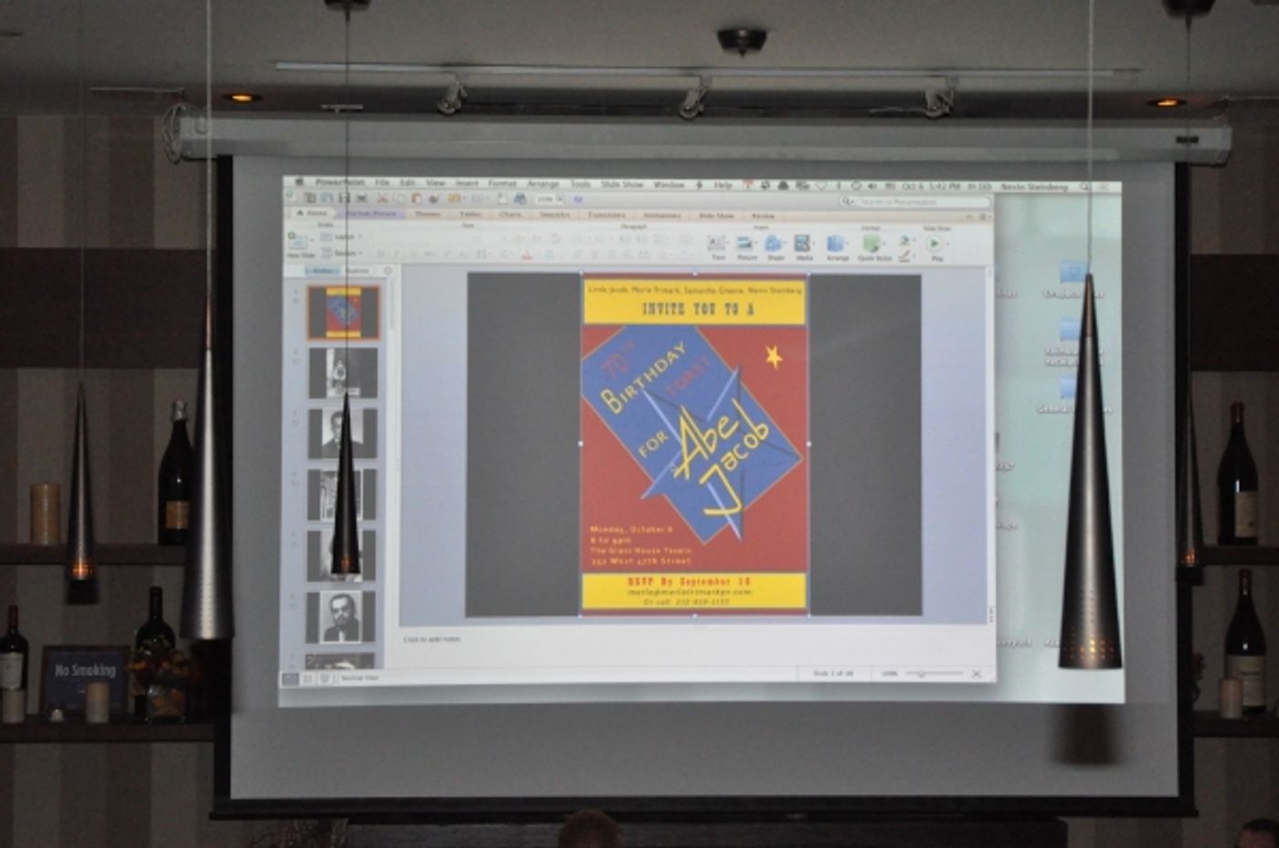 Photo Coverage: John Kander, James Rado & More Celebrate Abe Jacob Photo Coverage: John Kander, James Rado & More Celebrate Abe Jacob Image