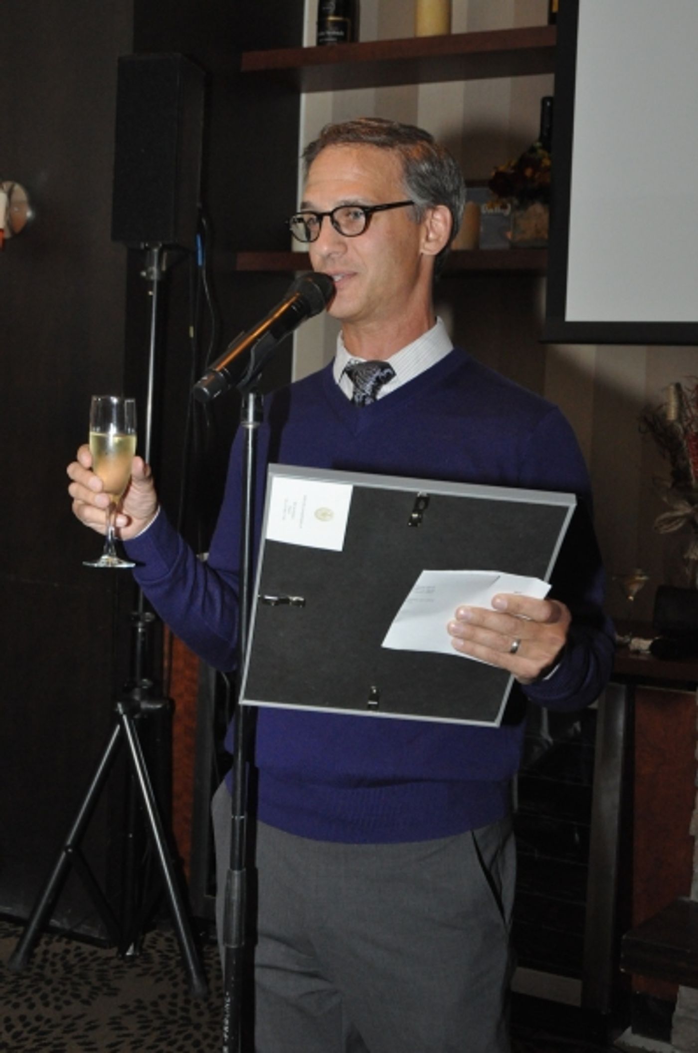 Photo Coverage: John Kander, James Rado & More Celebrate Abe Jacob Photo Coverage: John Kander, James Rado & More Celebrate Abe Jacob Image