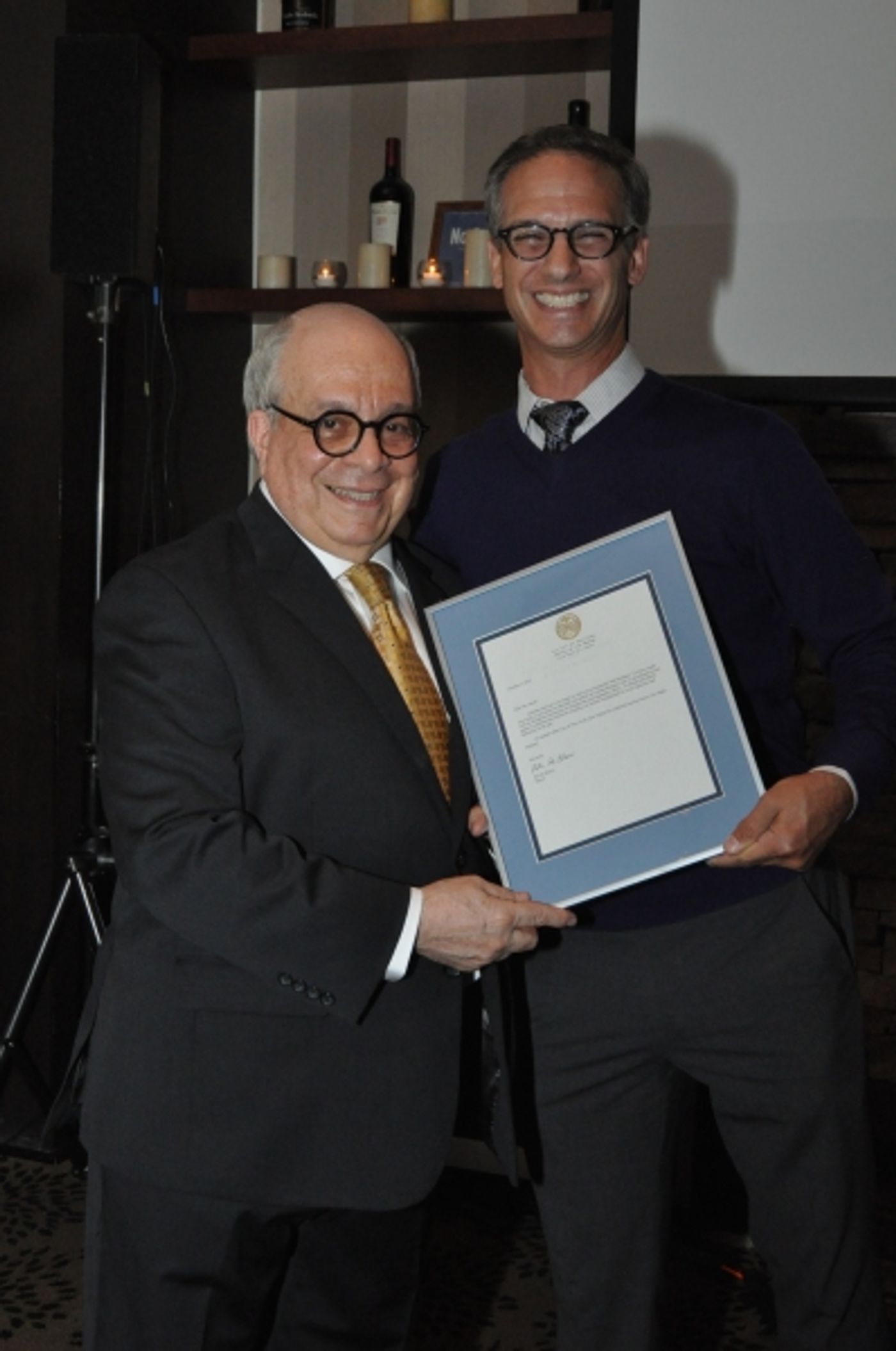 Photo Coverage: John Kander, James Rado & More Celebrate Abe Jacob  Image