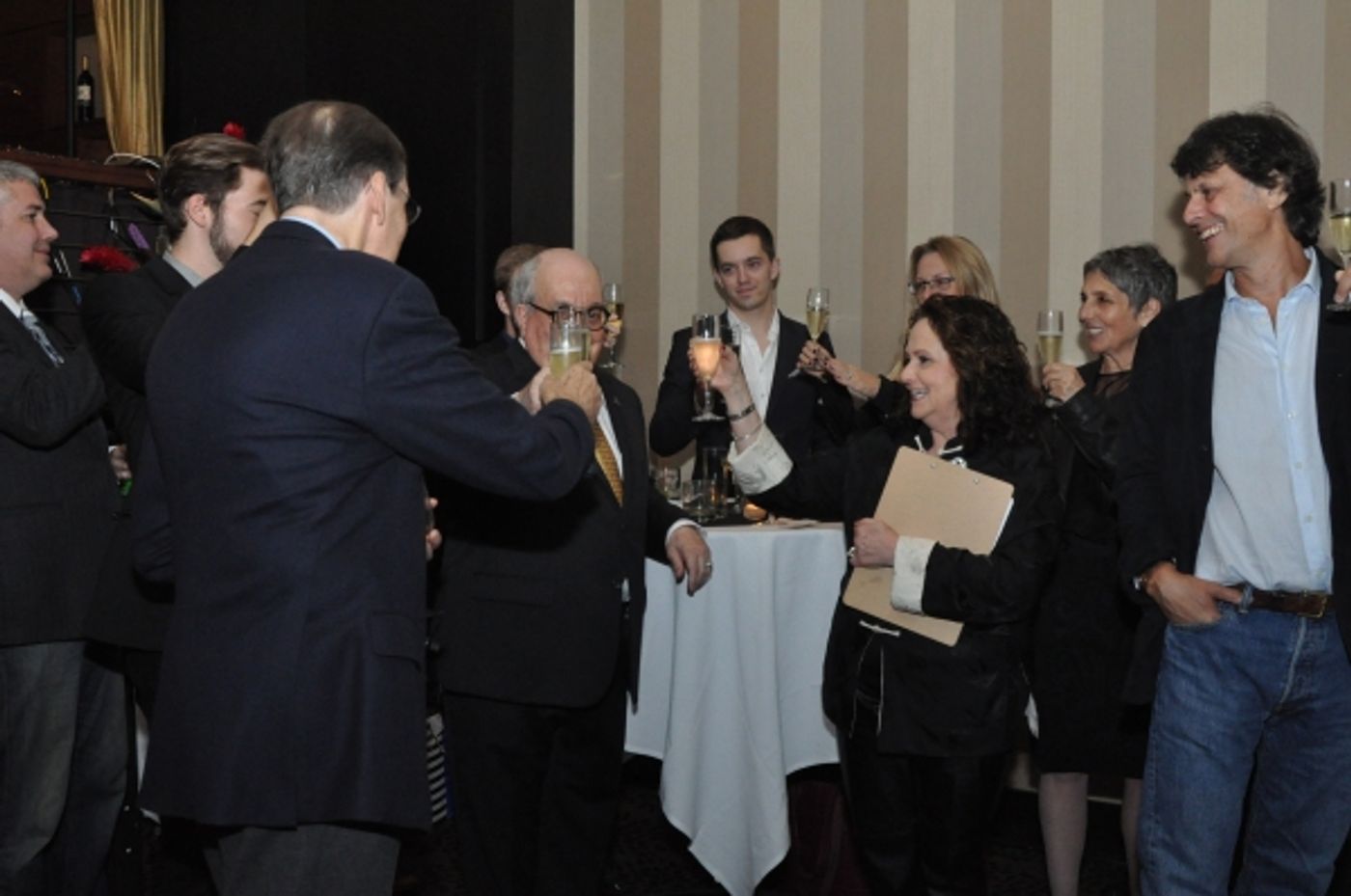 Photo Coverage: John Kander, James Rado & More Celebrate Abe Jacob Photo Coverage: John Kander, James Rado & More Celebrate Abe Jacob Image