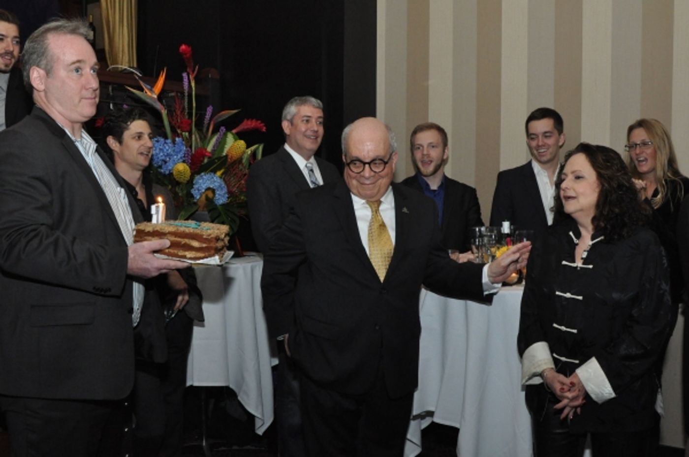 Photo Coverage: John Kander, James Rado & More Celebrate Abe Jacob Photo Coverage: John Kander, James Rado & More Celebrate Abe Jacob Image