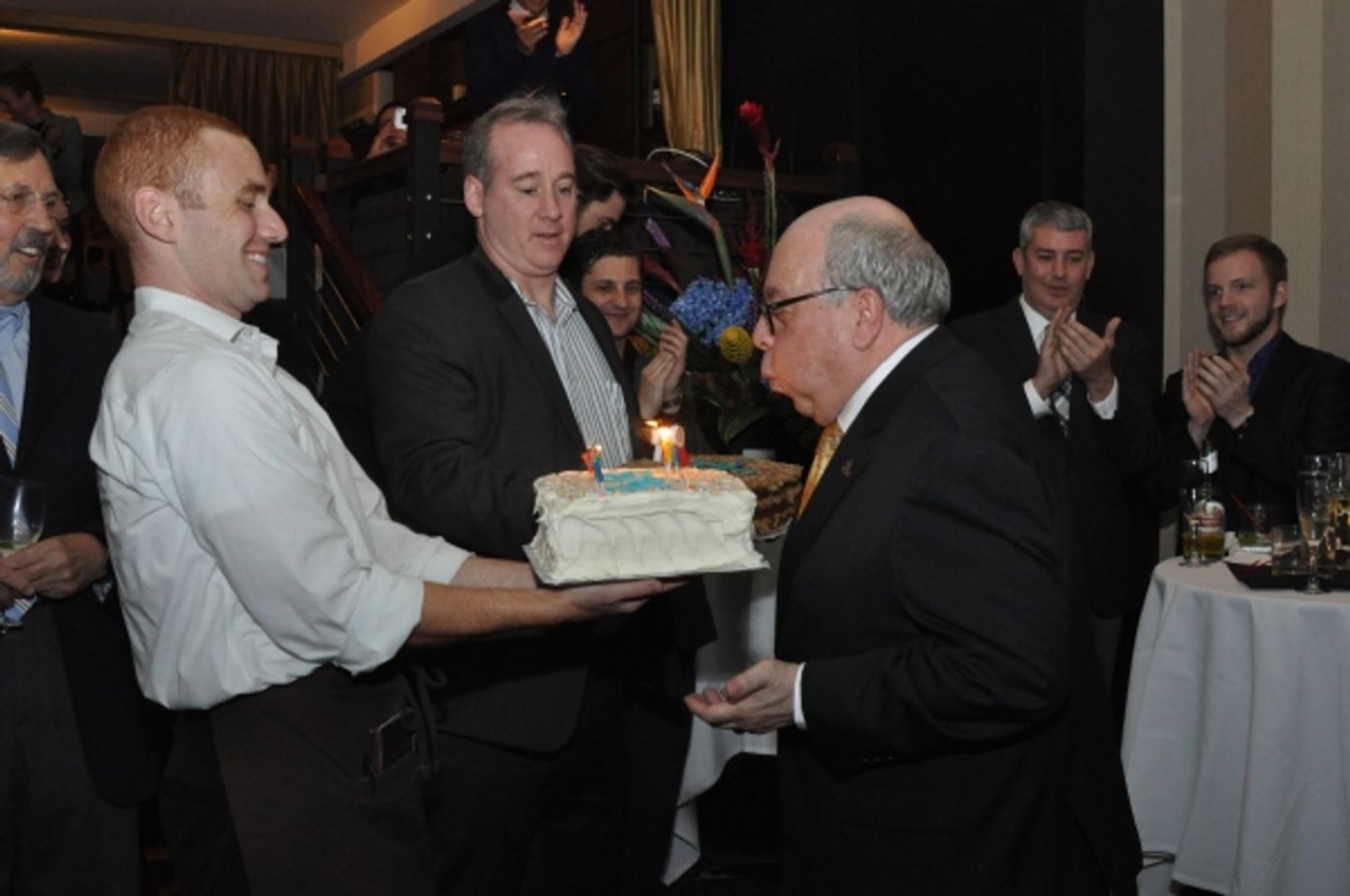 Photo Coverage: John Kander, James Rado & More Celebrate Abe Jacob  Image