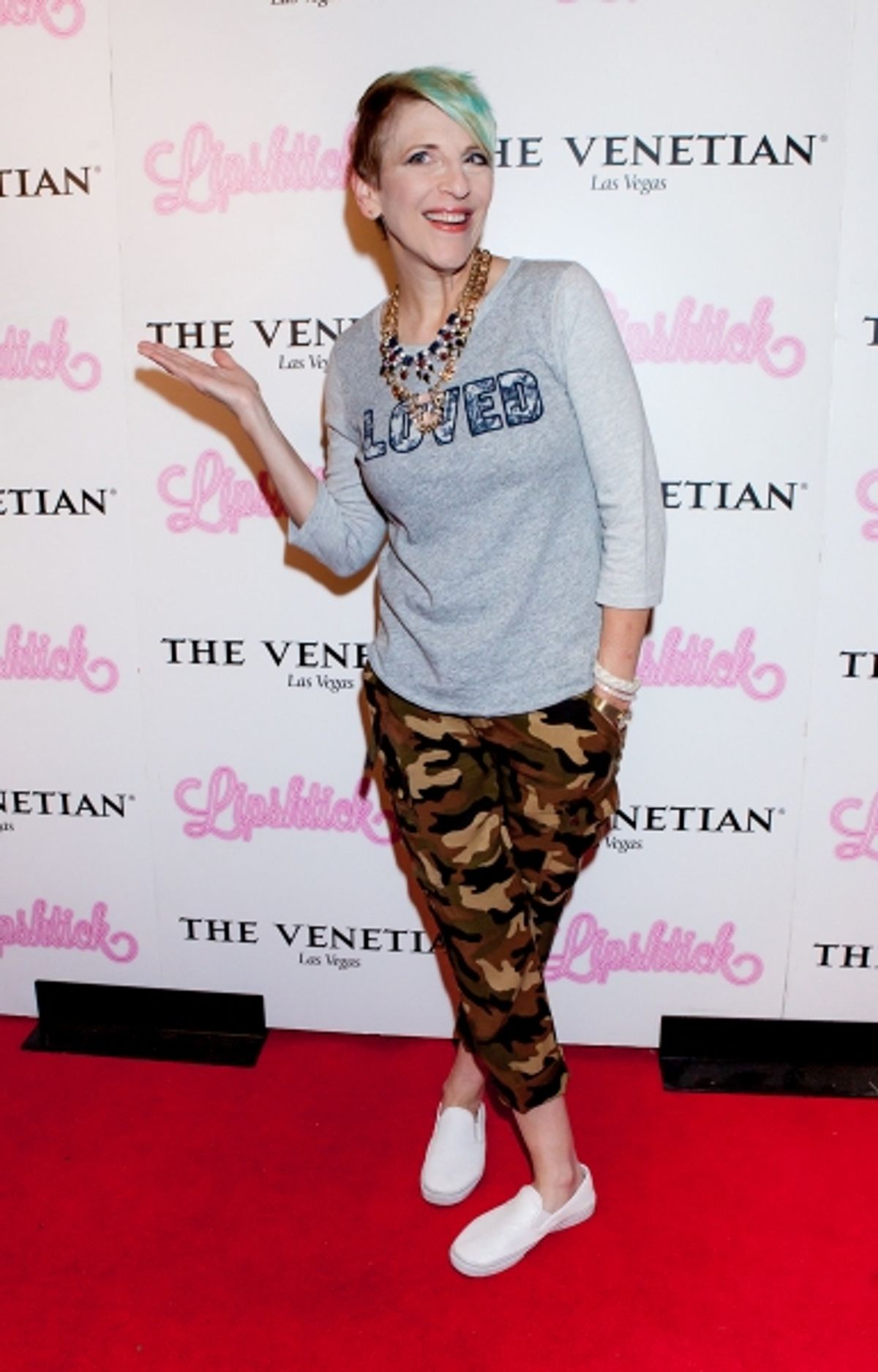 Lisa Lampanelli at Lisa Lampanelli Returns to The Venetian in Opening Night of LIPSHTICK