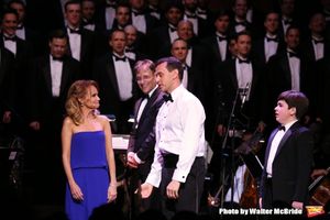 Kristin Chenoweth, Joe Fram, Andrew Lippa and Noah Marlowe with The All-Star Broadway Photo