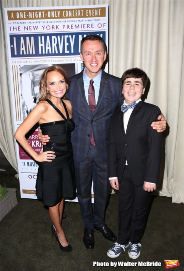 Kristin Chenoweth, Andrew Lippa and Noah Marlowe  Photo