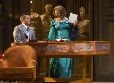 William Burden, Renee Fleming 

 Photo