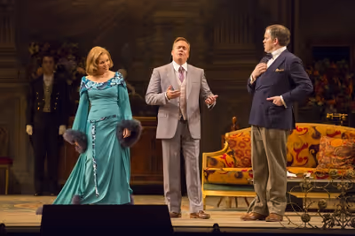 Renee Fleming, William Burden, Audun Iversen  Photo