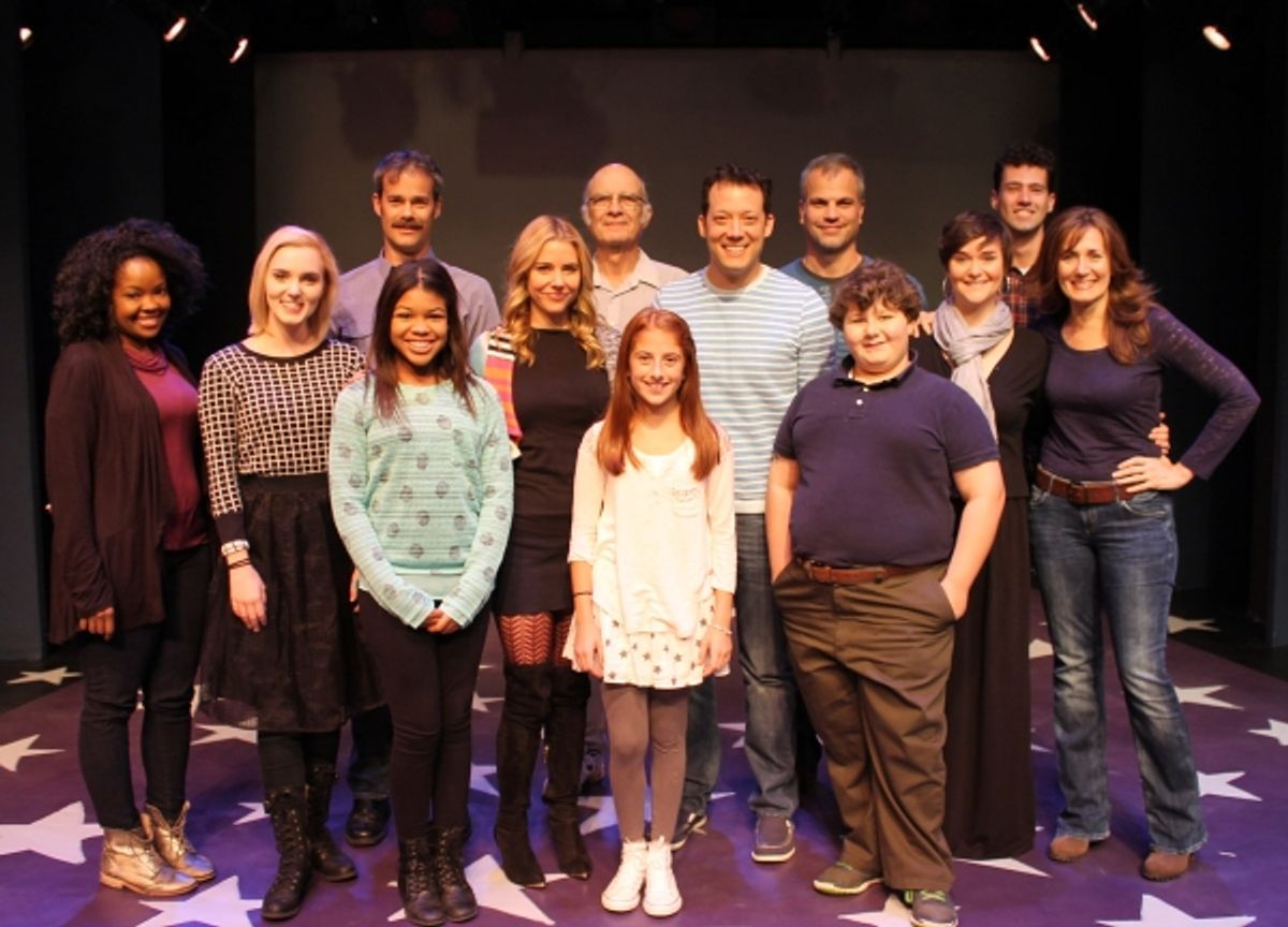 Trista Dollison, Whitney Brandt, James Ludwig, Elainey Bass, Kerry Butler, Walter Charles, Julianna Rigoglioso, John Tartaglia, Tom Lucca, Jeremy Shinder, Rhyn Saver, Liam Forde and Janet Metz at 