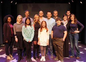 Trista Dollison, Whitney Brandt, James Ludwig, Elainey Bass, Kerry Butler, Walter Charles, Julianna Rigoglioso, John Tartaglia, Tom Lucca, Jeremy Shinder, Rhyn Saver, Liam Forde and Janet Metz @ BroadwayWorld Trista Dollison, Whitney Brandt, James Ludwig, Elainey Bass, Kerry Butler, Walter Cha Photo