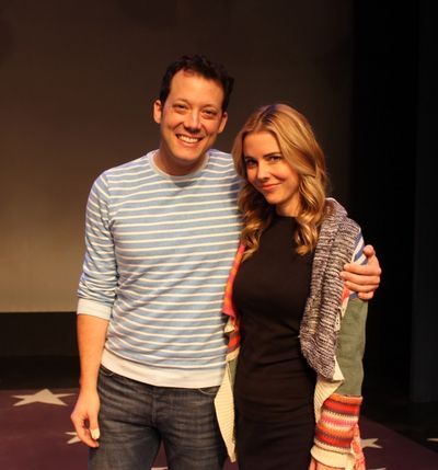 John Tartaglia and Kerry Butler Photo