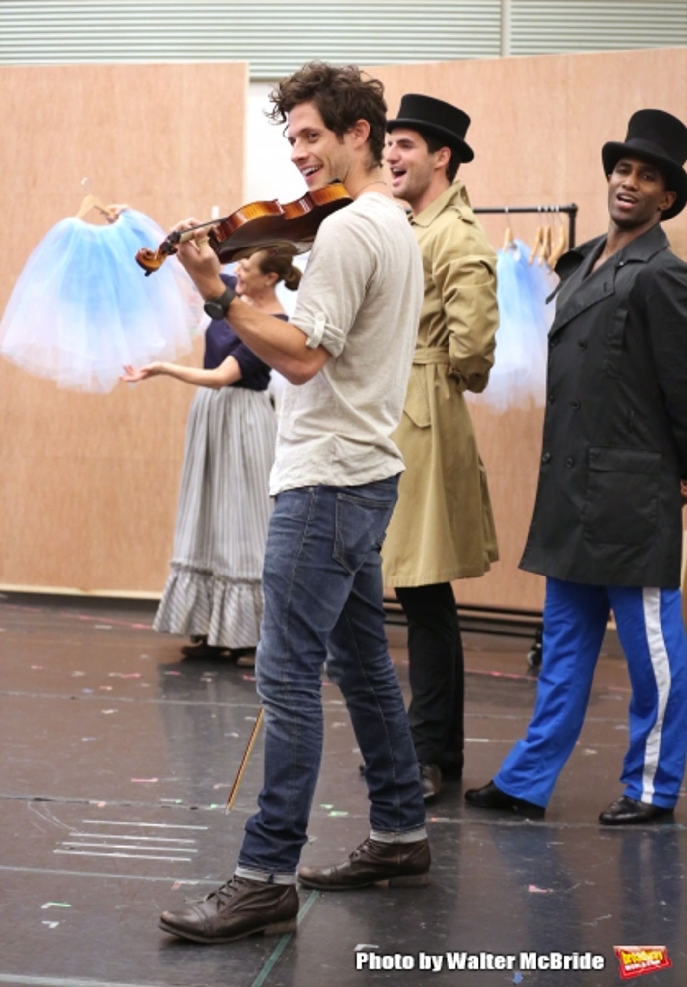 Photo Coverage: In Rehearsal with Rebecca Luker, Boyd Gaines, Susan Stroman and the Cast of Kennedy Center's LITTLE DANCER  Image