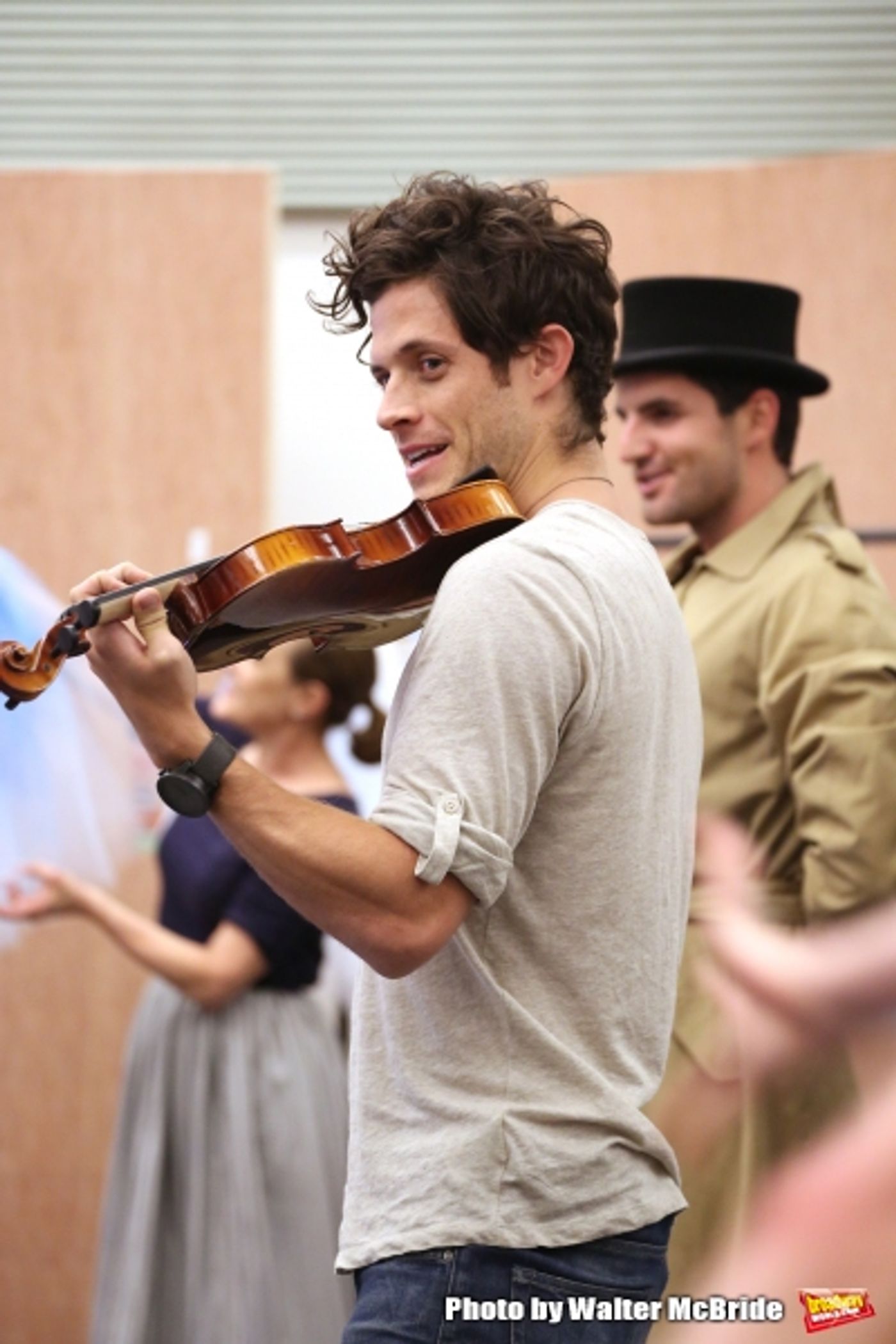 Photo Coverage: In Rehearsal with Rebecca Luker, Boyd Gaines, Susan Stroman and the Cast of Kennedy Center's LITTLE DANCER  Image