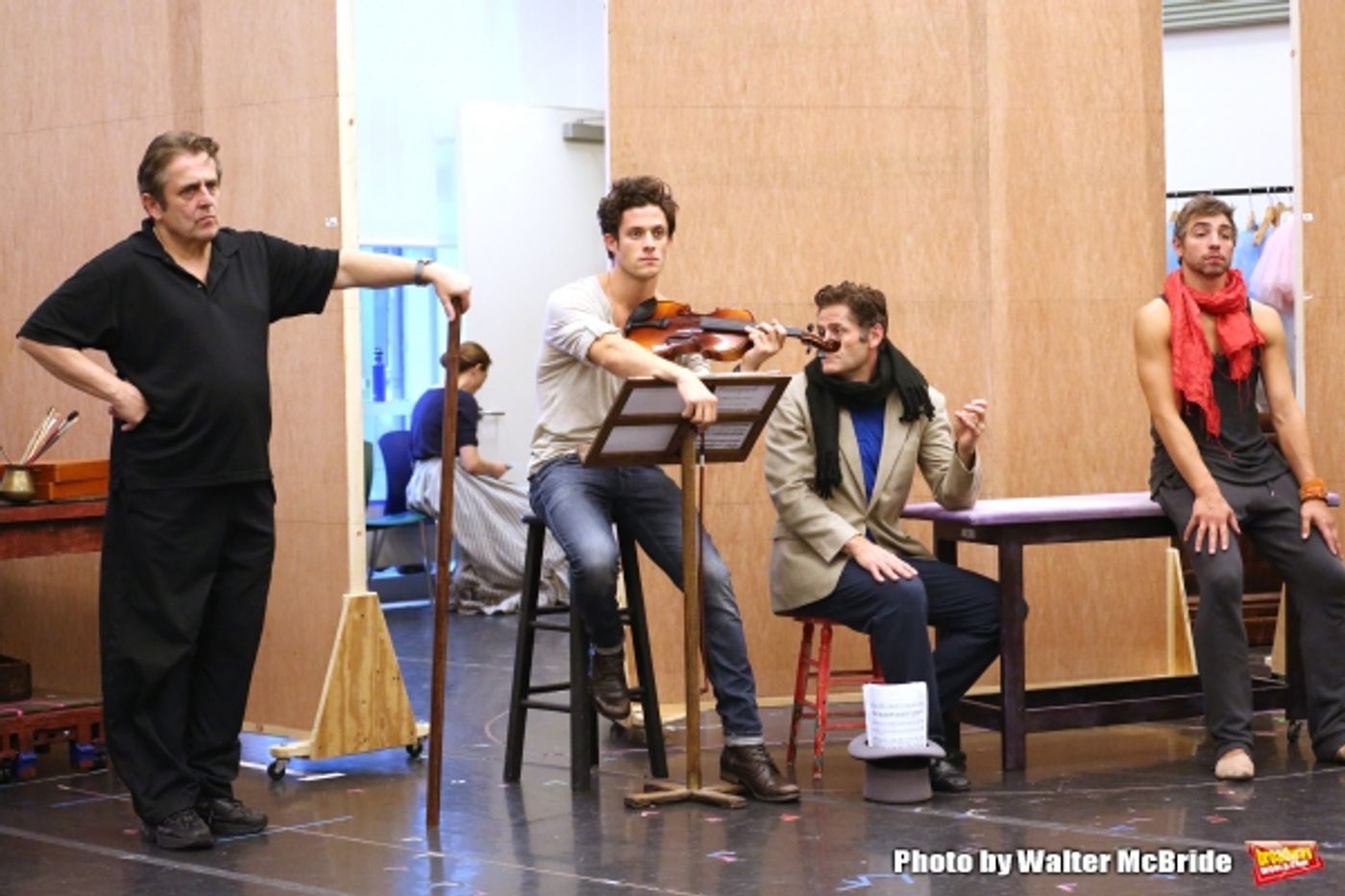 Photo Coverage: In Rehearsal with Rebecca Luker, Boyd Gaines, Susan Stroman and the Cast of Kennedy Center's LITTLE DANCER  Image