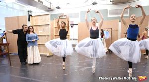 Michael McCormick and Michele Ragusa with dancers   Photo