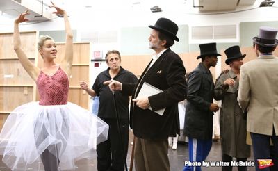 Michael McCormick and Boyd Gaines with cast   Photo