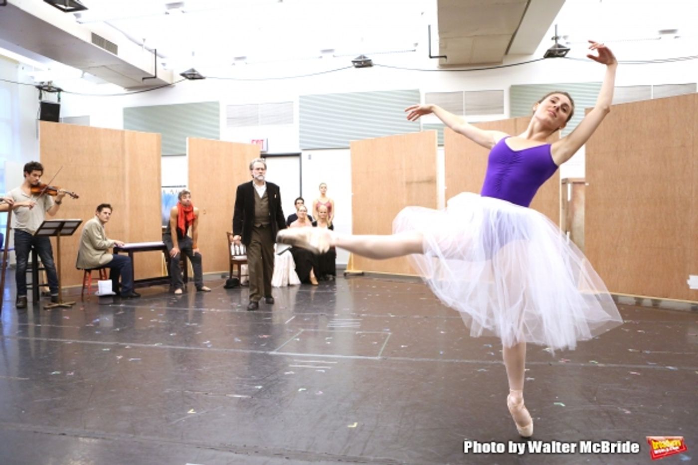 Photo Coverage: In Rehearsal with Rebecca Luker, Boyd Gaines, Susan Stroman and the Cast of Kennedy Center's LITTLE DANCER  Image
