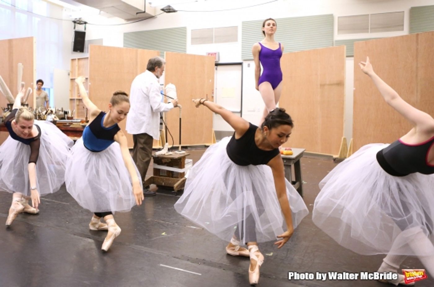 Photo Coverage: In Rehearsal with Rebecca Luker, Boyd Gaines, Susan Stroman and the Cast of Kennedy Center's LITTLE DANCER  Image