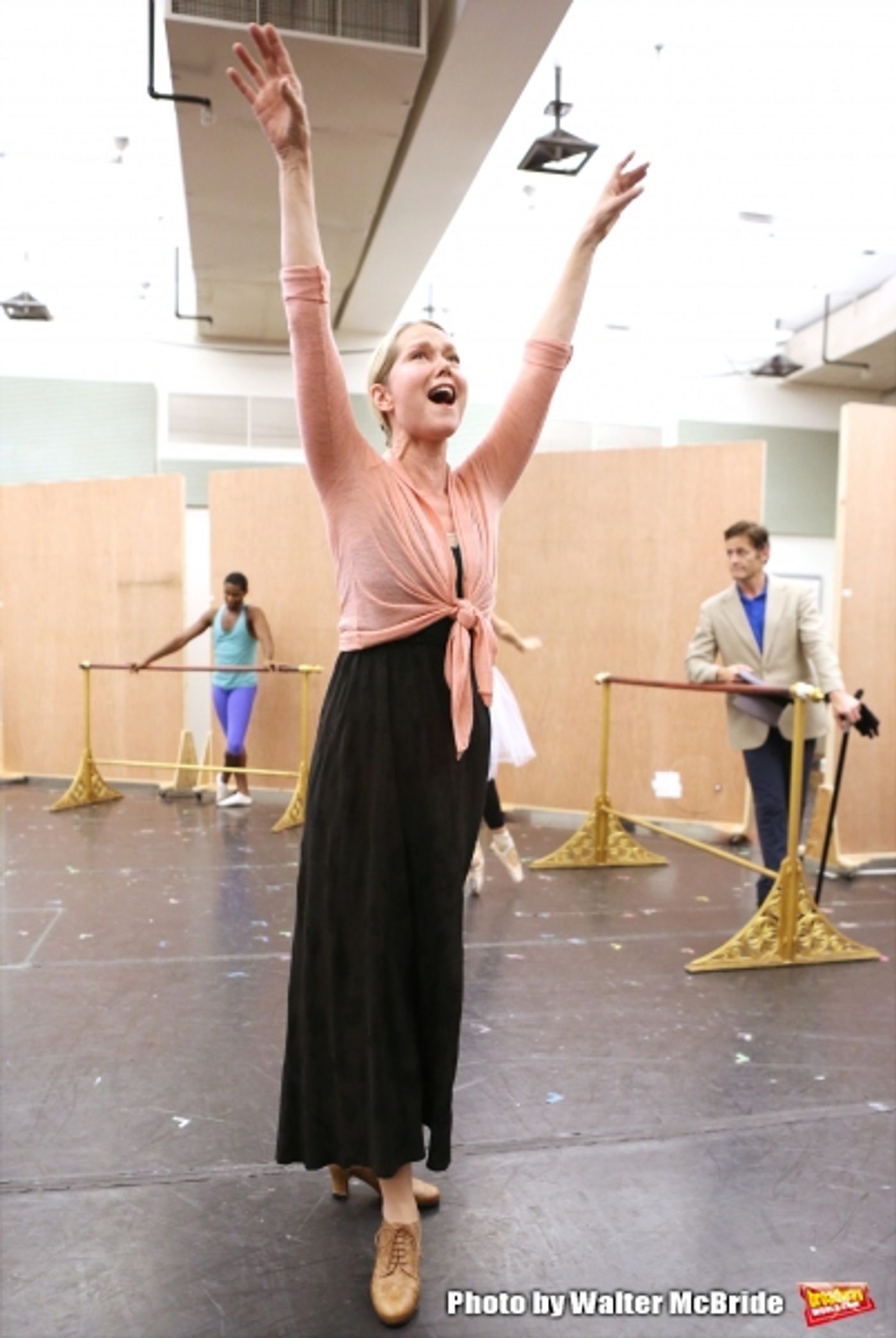 Photo Coverage: In Rehearsal with Rebecca Luker, Boyd Gaines, Susan Stroman and the Cast of Kennedy Center's LITTLE DANCER  Image