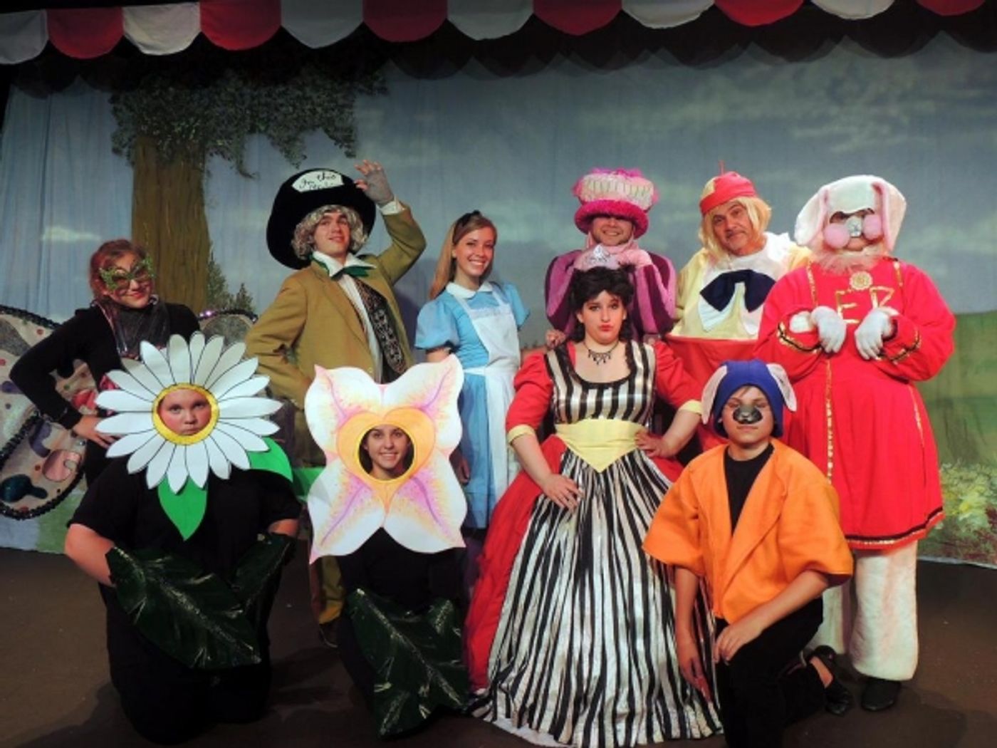 Photo Flash: Meet the Cast of Disney's ALICE IN WONDERLAND at Way Off Broadway  Image