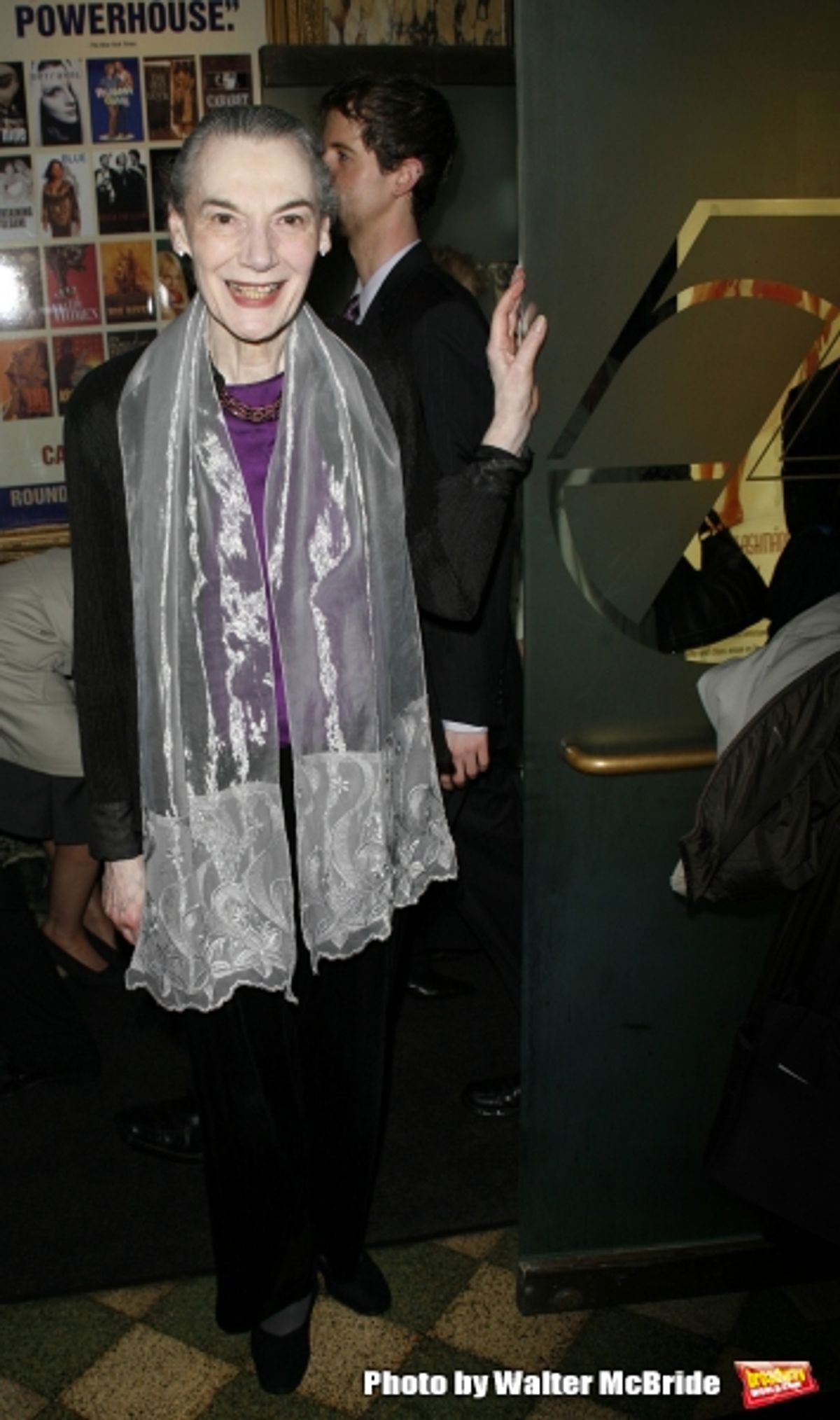 Marian Seldes arriving for the Opening Night performance for the Roundabout Theatre Company''s Production of THE RITZ at Studio 54 in New York City. October 11, 2007  at 