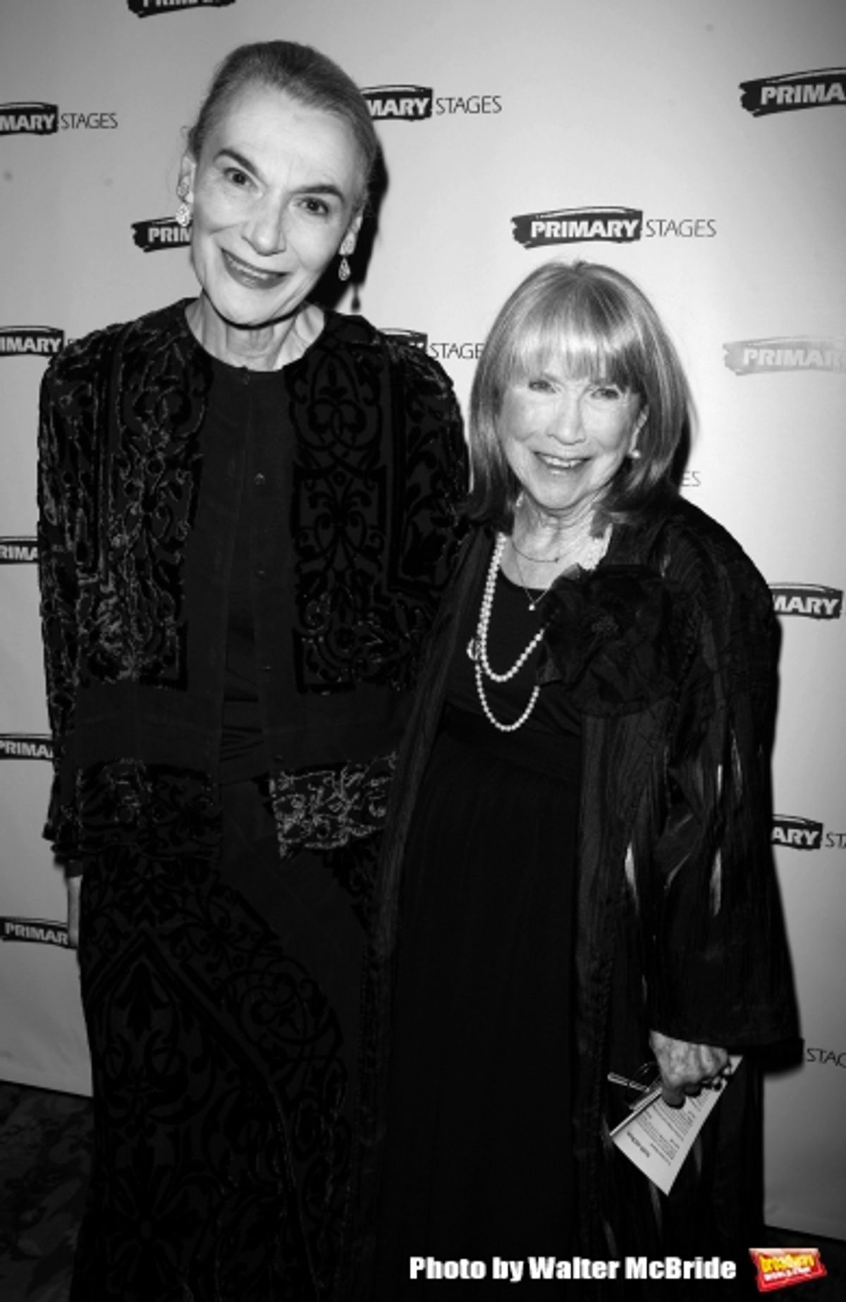 Marian Seldes and Julie Harris attending the Primary Stages 22nd Anniversary Gala Benefit honoring Julie Harris at Tavern On The Green Restaurant in New York City. November 6, 2006 at 