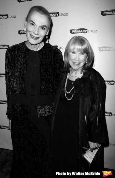 Marian Seldes and Julie Harris attending the Primary Stages 22nd Anniversary Gala Ben Photo