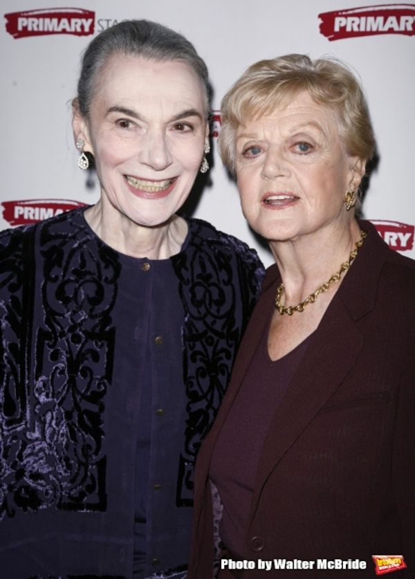Marian Seldes and Angela Lansbury attending the Primary Stages 22nd Anniversary Gala  Photo
